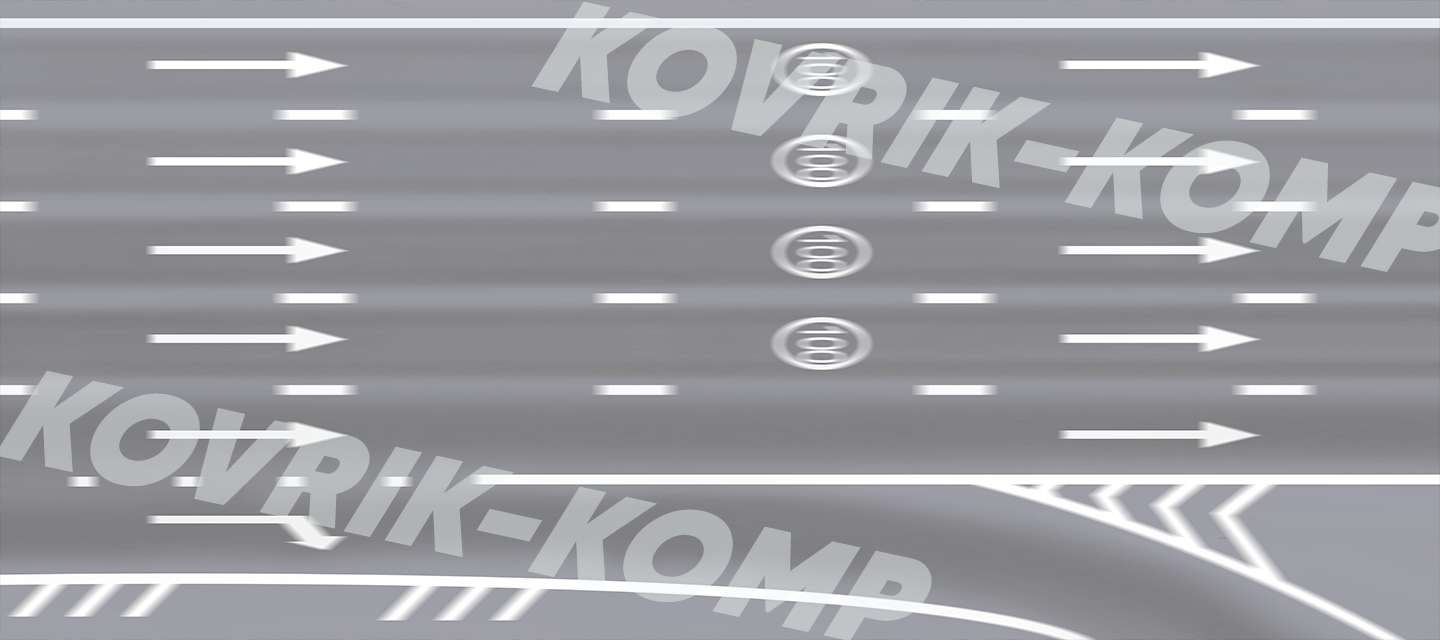 Игровой коврик Slotuz Hot Wheels шоссе