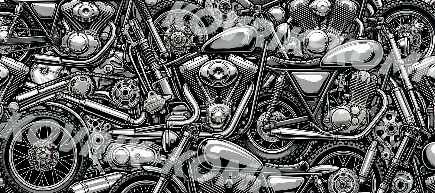 Коврик для мышки Серия профессия - мототехник