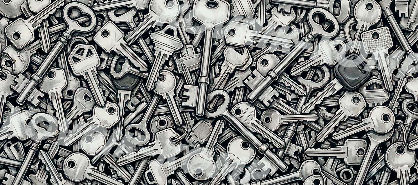 Коврик для мышки Серия профессия - замочные ключи