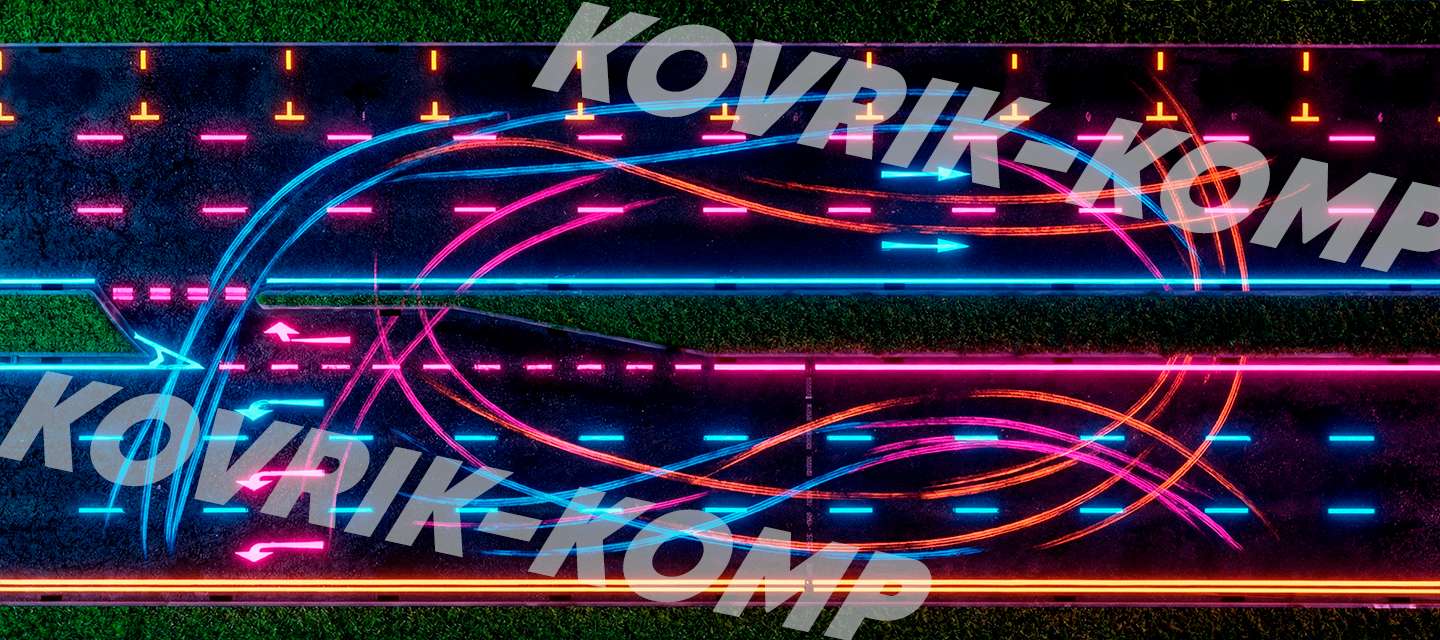 Коврик диорама дрифт