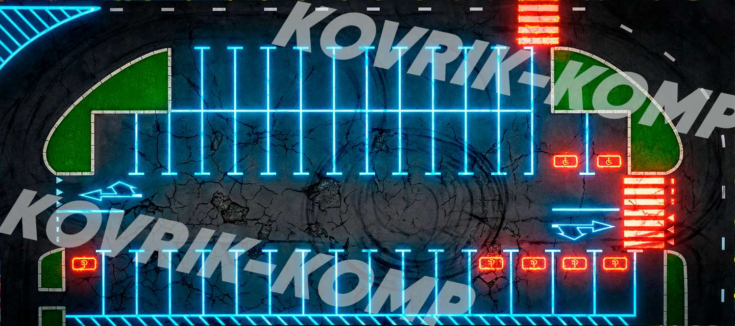 Диорама парковка дрифт 4.0