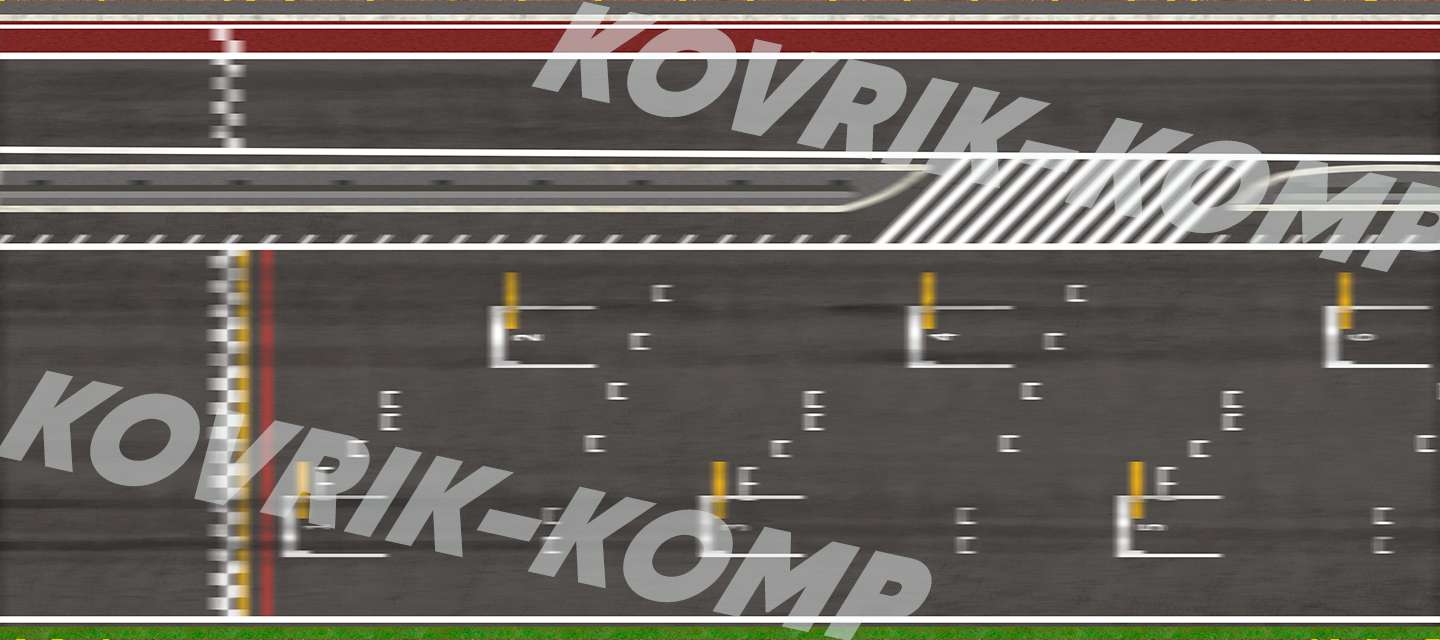 Большой коврик для мышки диорама финишная трасса