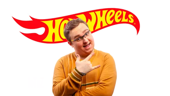 Большие коврики для мышки с персональными принтами Hot Wheels на заказ