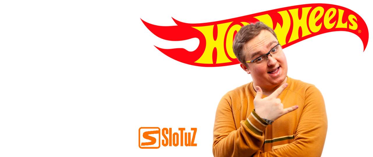Большие коврики для мышки Slotuz Hot Wheels 