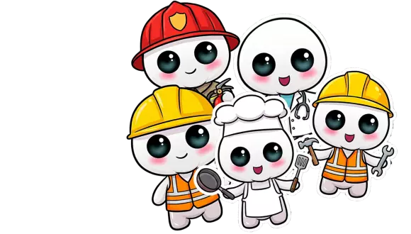 Коврик для мышки с уникальным дизайном профессии